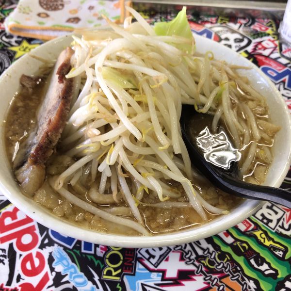 「ラーメン小ヤサイちょいマシニンニク」@麺や 盛多の写真