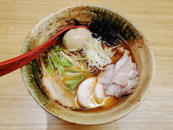 「特製焼きあご塩ラーメン」@焼きあご塩らー麺 たかはし 大阪城店の写真