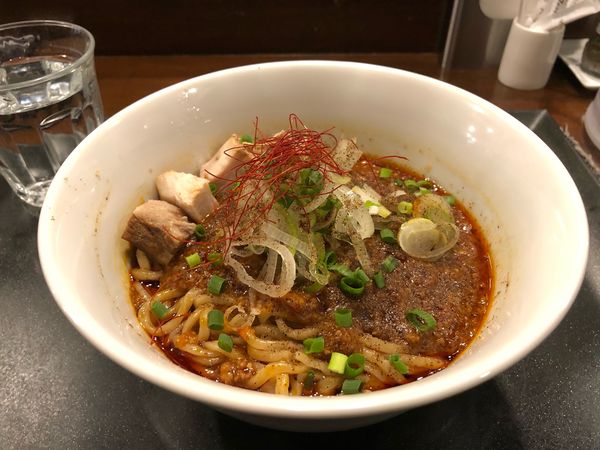 「麻婆まぜそば」@らぁ麺 やまぐち 辣式の写真