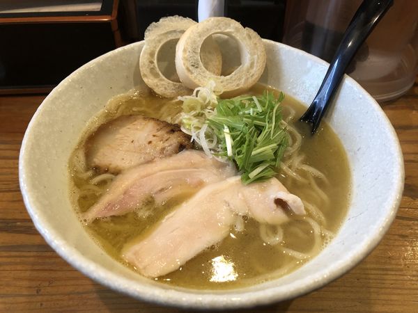 「塩らーめん」@らーめん専門 和海の写真