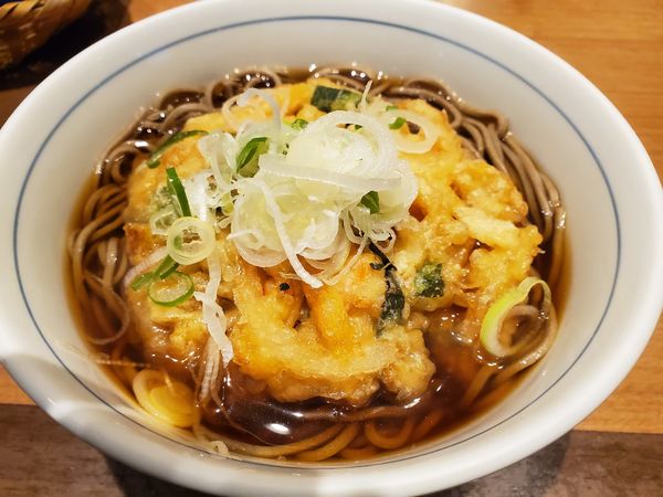 「天ぷらそば390円」@川村屋の写真
