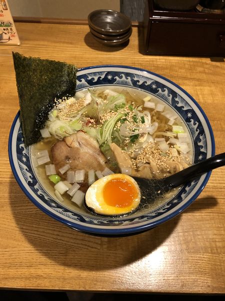 「ひのでやラーメン」@和風楽麺 四代目 ひのでや 大宮店の写真