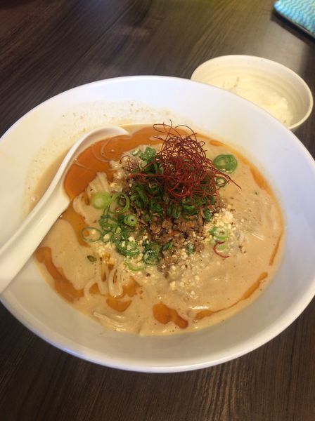 「担々麺 880円+ライス」@花笑み中華そば かれんの写真