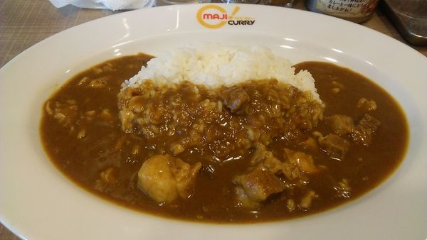 「特製ビーフカレー 720円」@MAJI CURRY 神田神保町店の写真