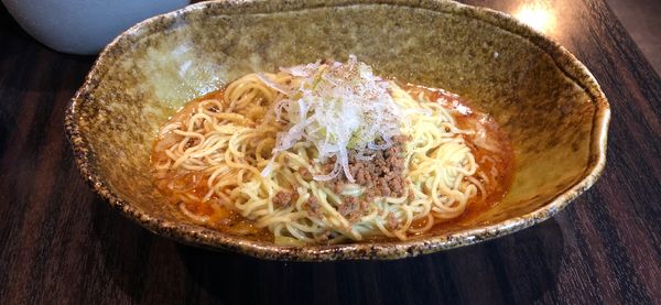 「汁なし坦々麺」@中華そば くにまつ 本店の写真