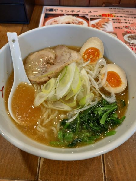 「塩らーめん」@麺屋 空の写真