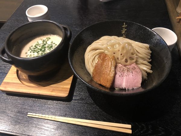 「白つけ麺 麺2倍」@麺者 すぐれの写真