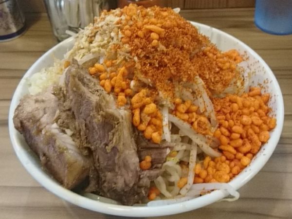 「汁なし黄」@ヒノブタセカンド 南越谷駅前店の写真