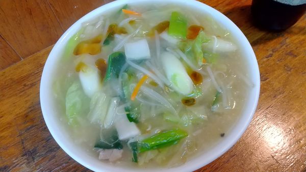 「あんかけタンメン700円」@中華料理 一番の写真