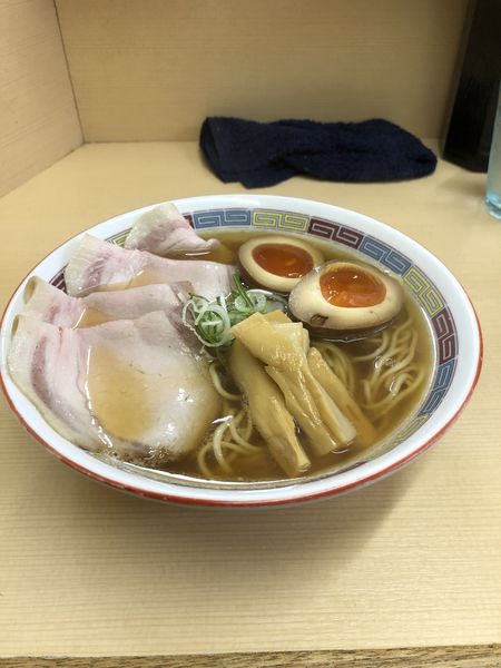 「特製煮干らーめん」@煮干鰮らーめん 圓の写真