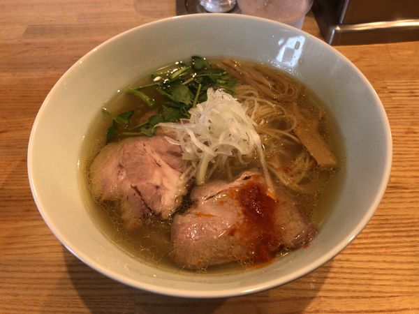 「塩そば」@地球の中華そばの写真