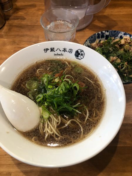 「鷄の濁りそば」@中華そば つけそば 伊蔵八 本店の写真