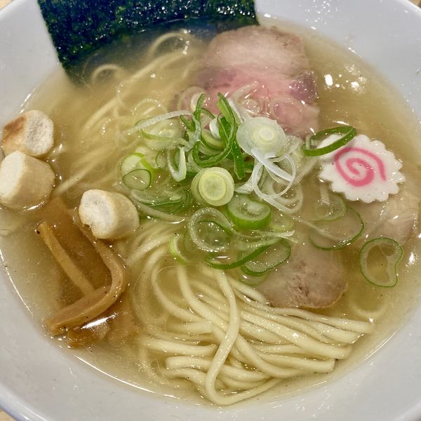 「塩らーめん」@中華そば 貴将の写真