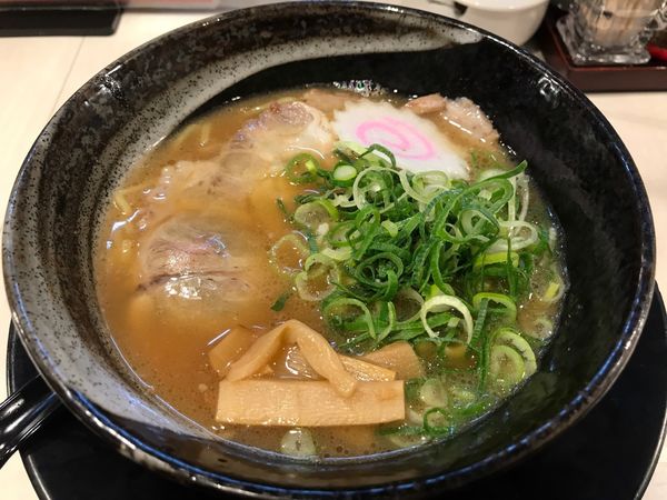 「浪花とんこつ　ハーフ　550円」@千日前本店 作ノ作の写真