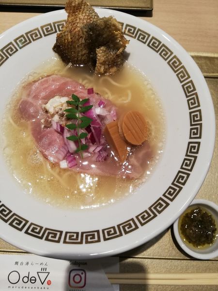 「鯛清湯「さらり」」@鯛白湯らーめん ○de▽の写真