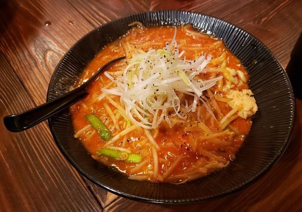 「辛味噌ラーメン＋小御飯」@大塚屋の写真