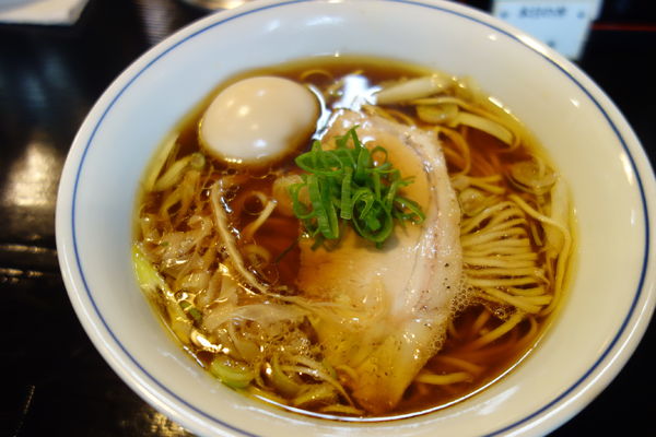 「味玉らぁ麺」@らぁめん矢 ロックンビリースーパーワンの写真