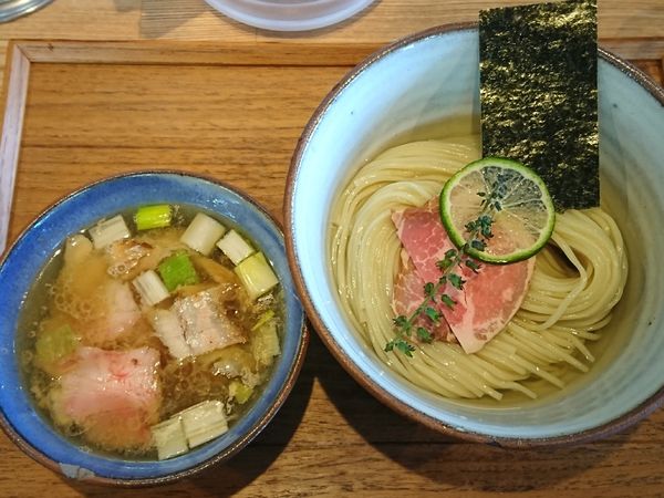 「昆布水のつけめん（塩）￥900」@YOKOKURA STOREHOUSEの写真