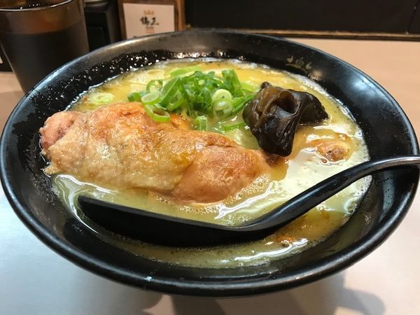 「鶏王ラーメン（鶏白湯）￥820」@鶏王けいすけ 秋葉原店の写真