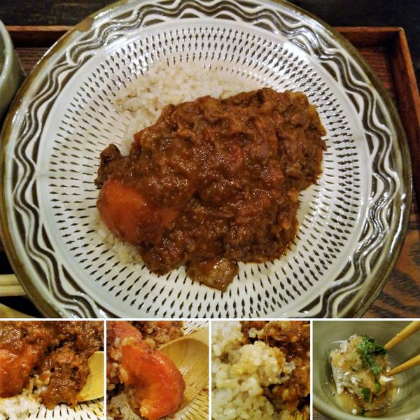 「民藝咖喱定食　1000円」@食堂うんすけの写真