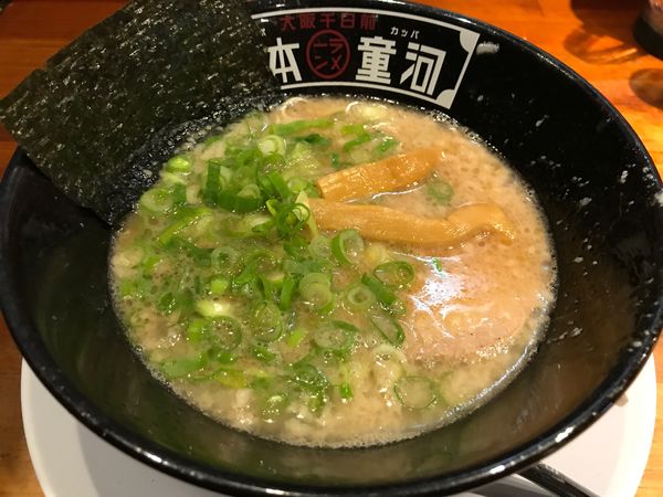 「河童ラーメン　800円」@河童ラーメン本舗 米国村店の写真