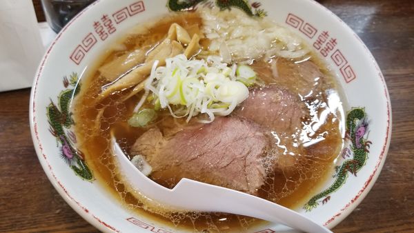 「朝専用中華そば　醤油」@らあめん 寸八 総本店の写真