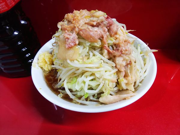 「小ラーメン豚入り」@ラーメン二郎 越谷店の写真