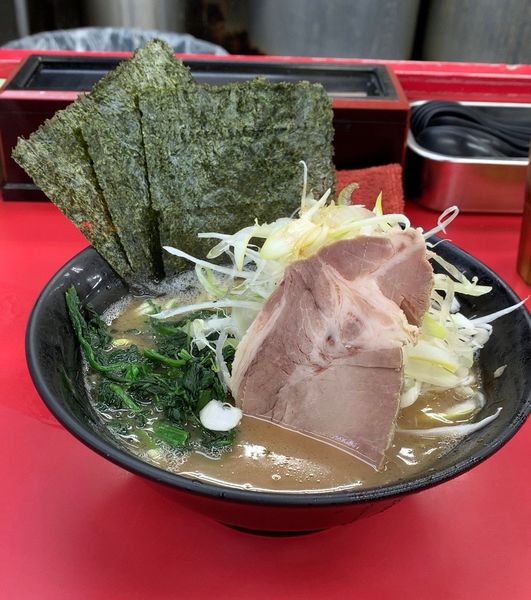 「ラーメン ネギ」@武蔵家直系 ぼうそう家の写真