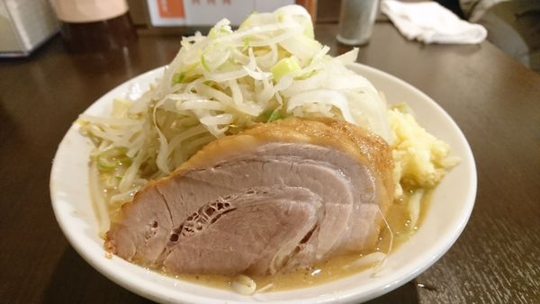 「【夜】ミニラーメン(豚1枚)」@ちばから 渋谷道玄坂店の写真