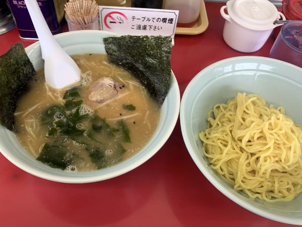 「ネギチャーシューつけ麺」@ラーメンショップ 前ヶ崎店の写真