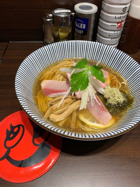 「寒鰤そば」@寿製麺 よしかわ 西台駅前店の写真