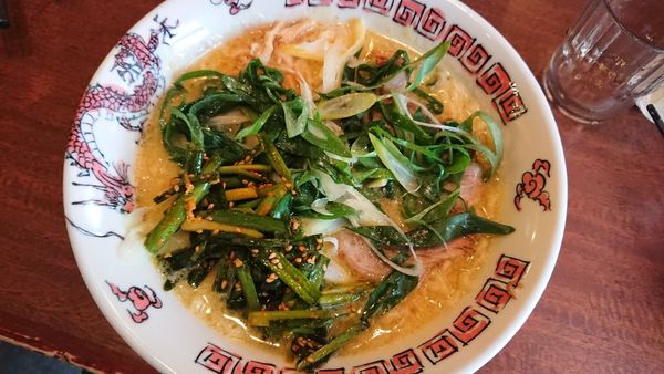 「冬限定冬ネギ東龍そば 880円」@東龍 北白川本店の写真