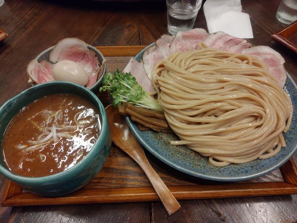 「つけ麺」@自家製麺 若葉の写真