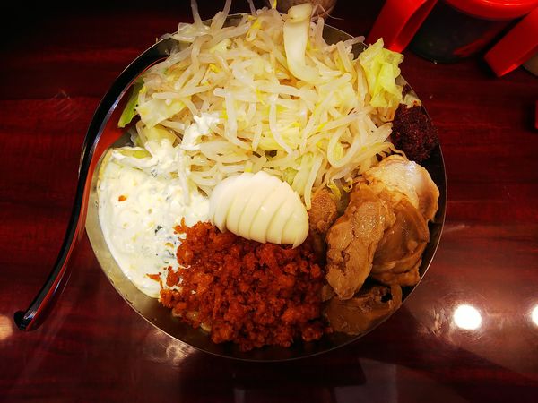 「辛い冷やし中華(タルタル入り)」@郎郎郎 明大前店の写真