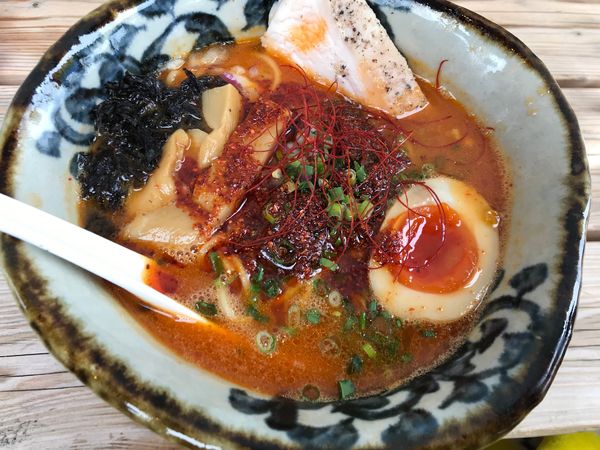 「辛白湯」@麺創らいおんの写真