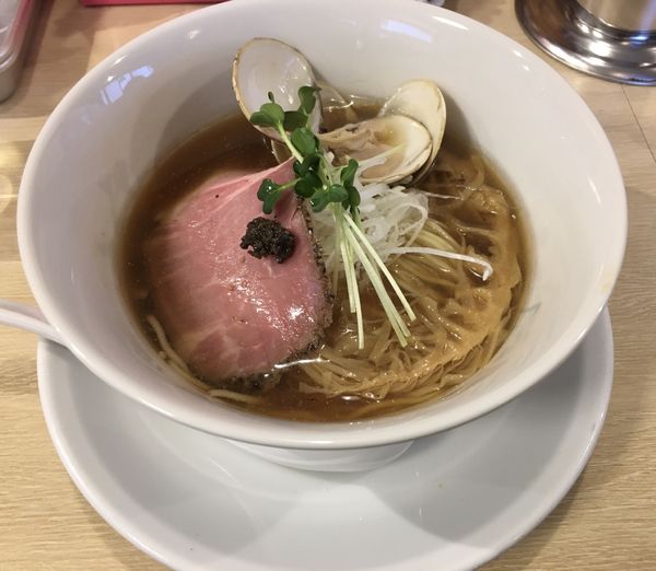 「蛤そば(900¥)」@麺屋壱心の写真