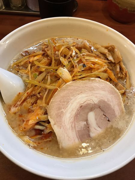 「細切りネギラーメン」@拉麺 梅太郎の写真
