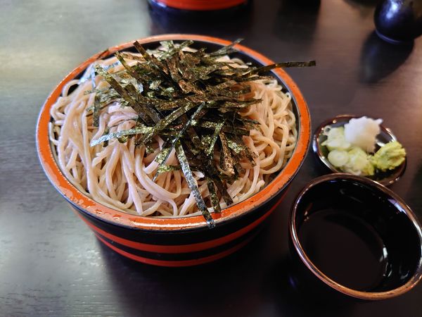 「ざるそば中盛り」@草笛 上田店の写真