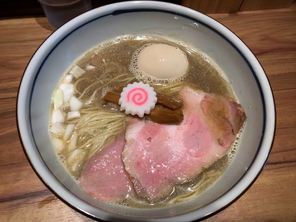 「いりこそば920円、味玉150円」@中華そば 堀川の写真