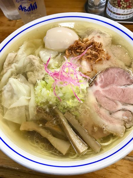 「塩まるとくラーメン1,150円」@支那そば 福々亭の写真