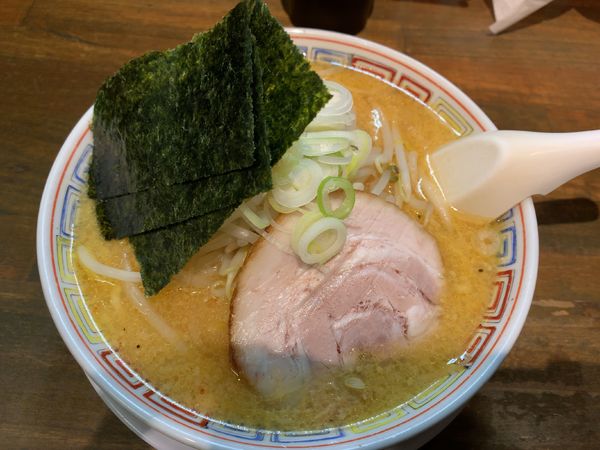 「みそラーメン750円」@丸中華そばの写真