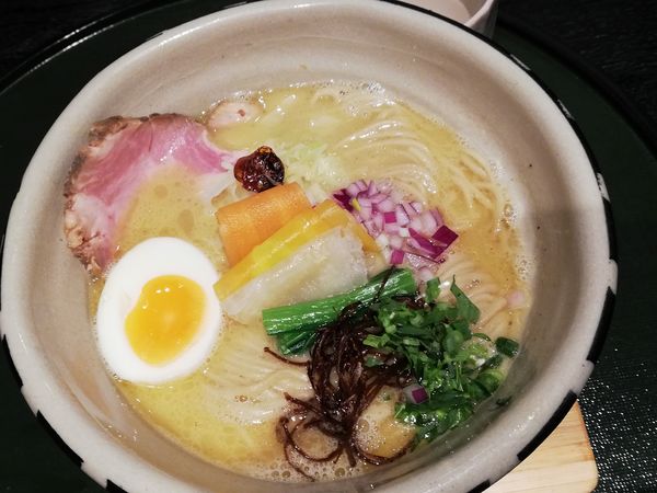 「鶏白湯麺」@ORIBEの写真