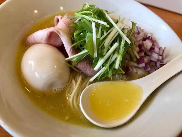 「味玉濃厚鶏らーめん」@らーめん コッコの写真