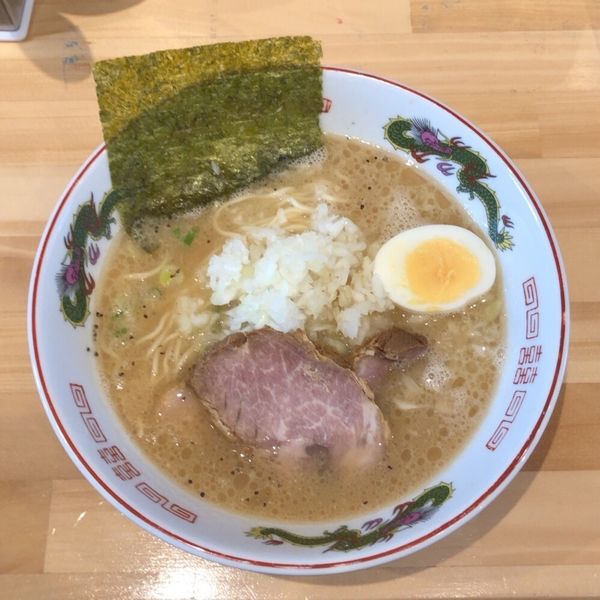 「とんこつ醤油（740円）」@ザ・東京豚骨ラーメン屋 SAKU 牛久店の写真