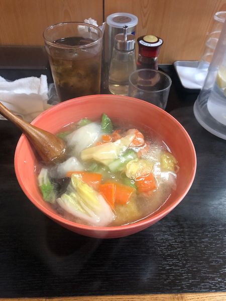 「小海老そば　810円」@中国料理 銀扇の写真