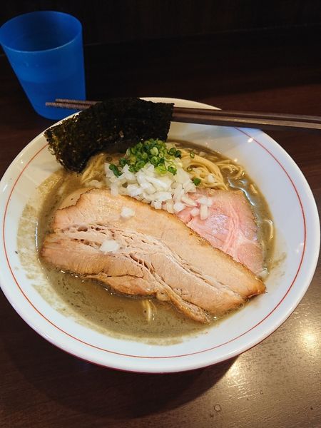 「濃厚煮干し蕎麦＋味玉」@零一弐三の写真
