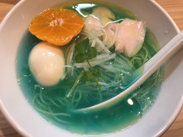 「１月限定：ミミミミミカン900円」@濃厚鶏出汁拉麺 吉法師 KIPPOSHIの写真