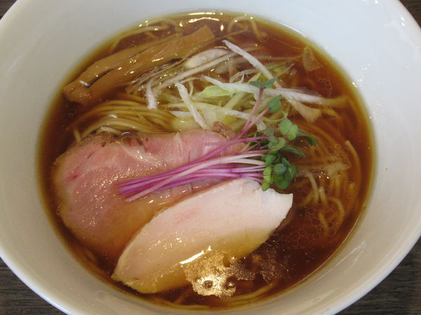 「椿ノ醤油(850円)」@らーめん 椿の写真