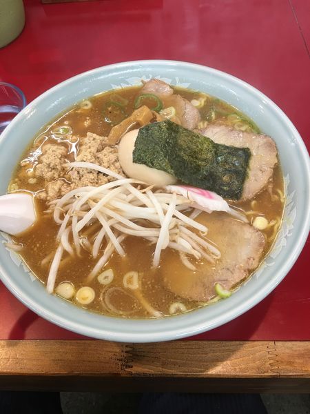 「味噌チャーシュー特盛」@中華そば 味六の写真