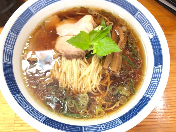 「極み醤油そば」@中華そば 七の写真